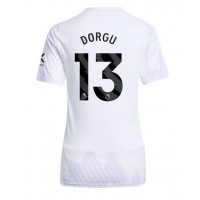 Manchester United Patrick Dorgu #13 Vonkajší Ženy futbalový dres 2025-26 Krátky Rukáv